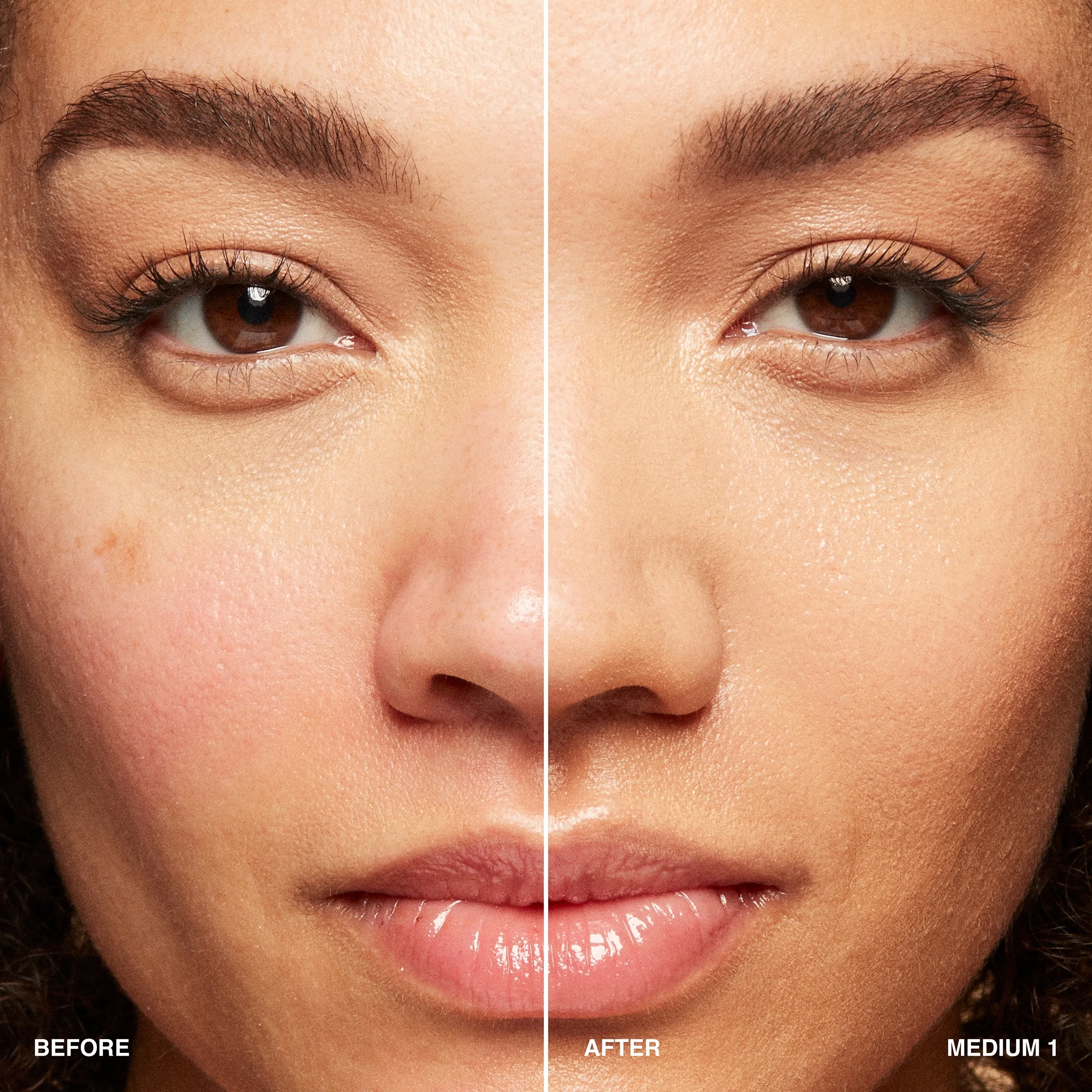 Base de maquillaje líquida con color y factor de protección solar 15, enriquecida con vitaminas.
