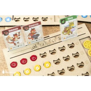 Flamecraft Organizer + Player Boards