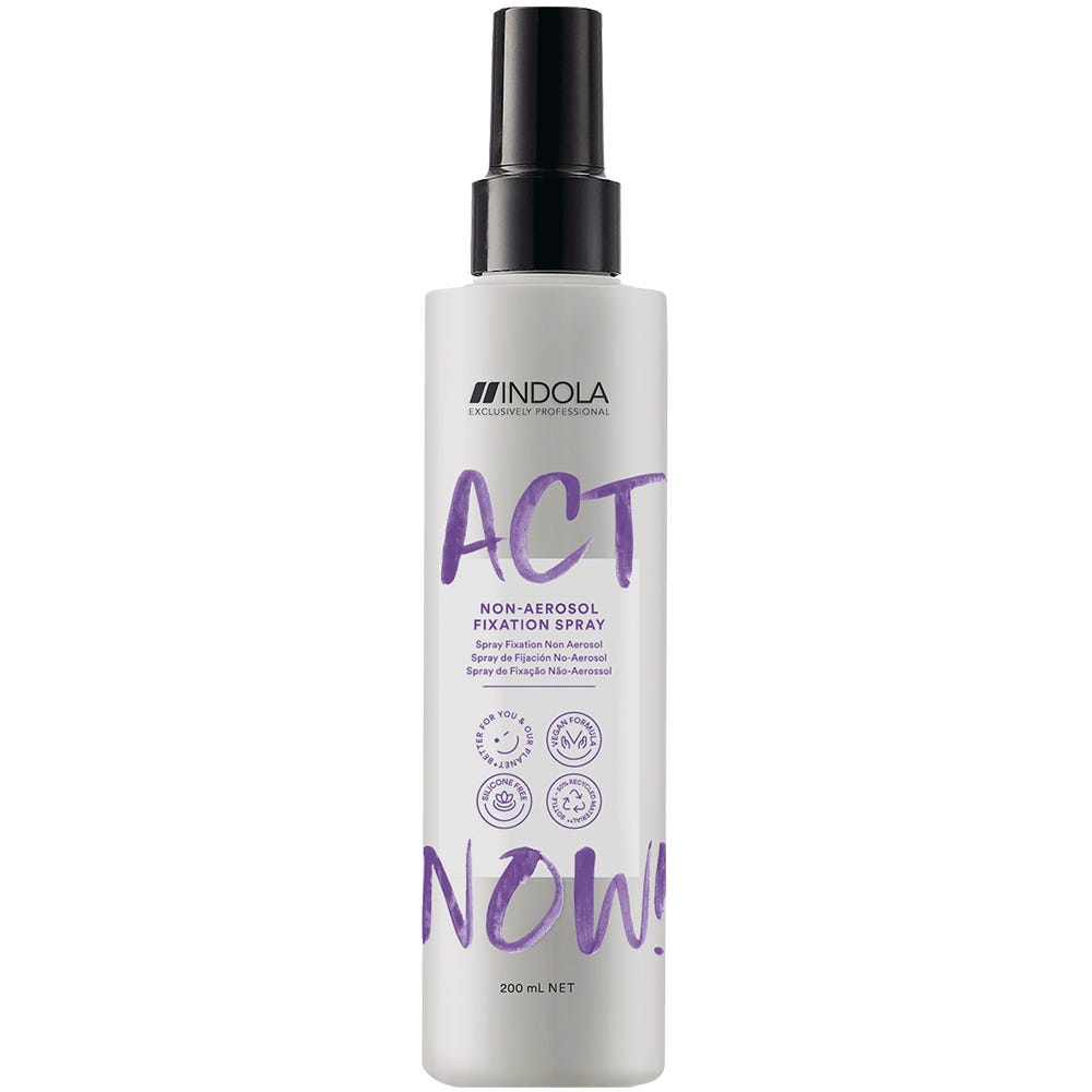 Indola ACT NOW! Non-Aerosol Fixation Spray 200 ml