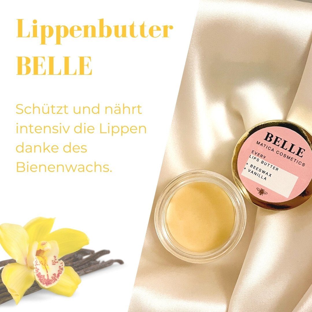 Matica Cosmetics Lippenbalsam Lippenbutter BELLE – Vanille