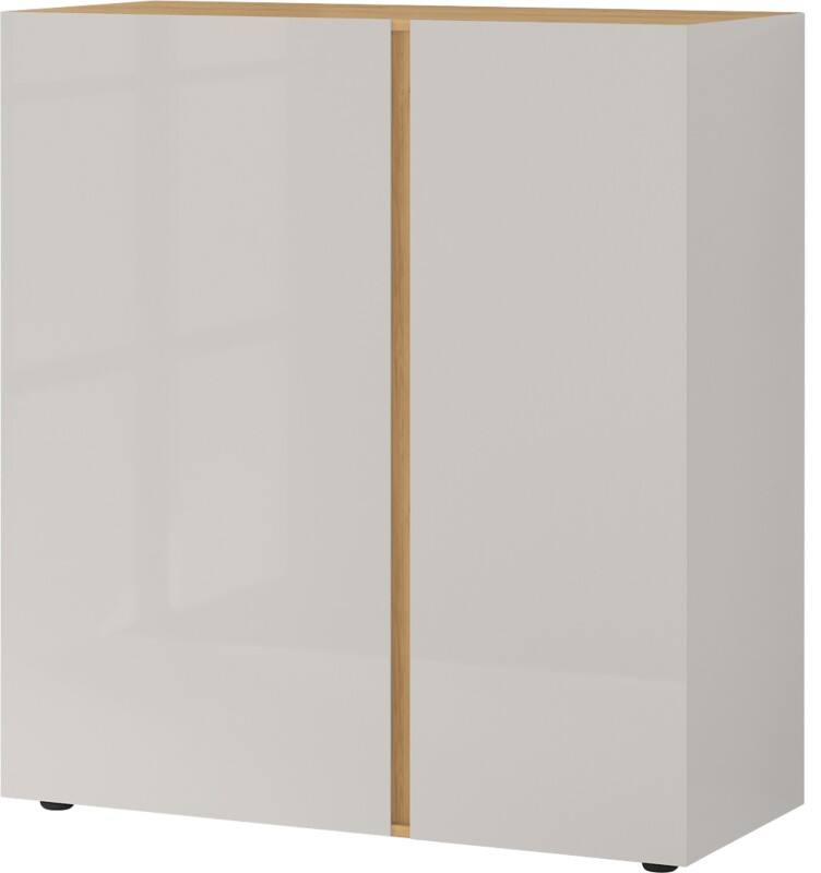 GERMANIA Melamin Aufbewahrungsschrank Eiche 940 x 430 x 1.030 mm