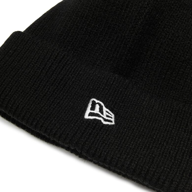 New Era Wool Cuff Knit black