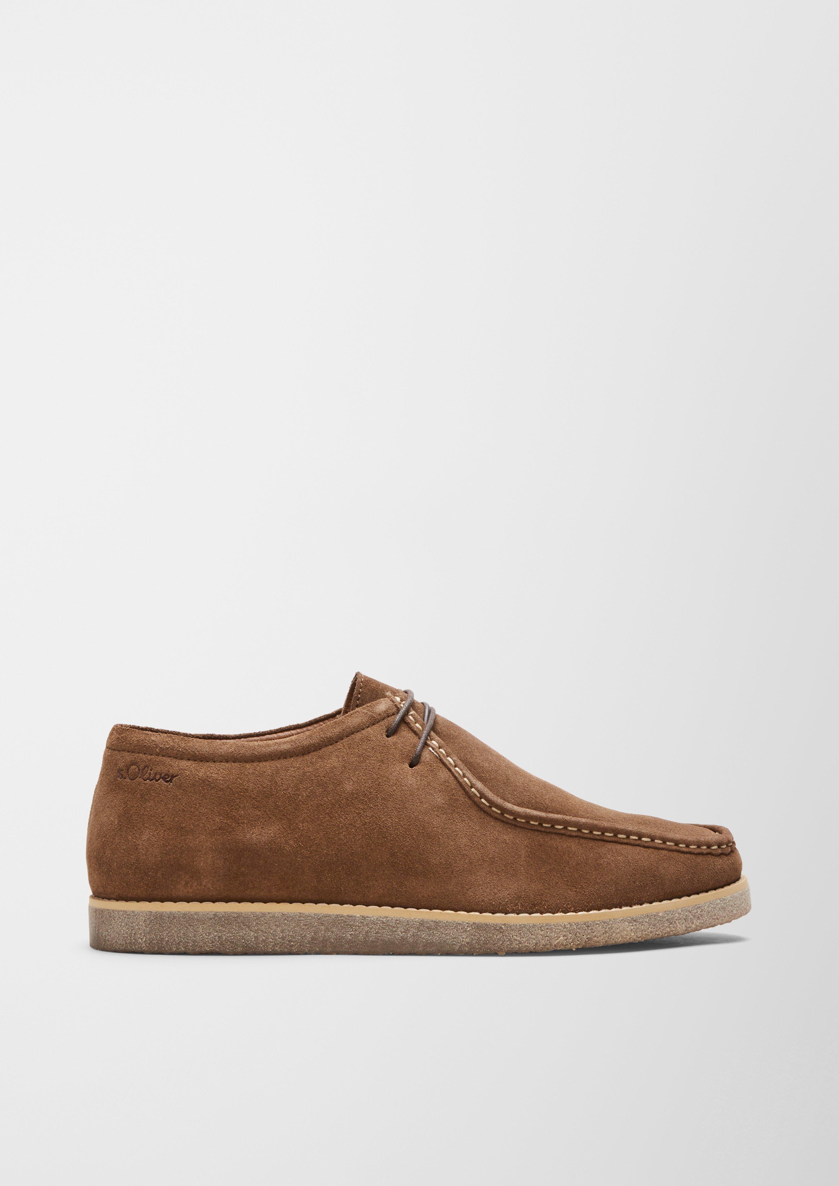 Halbschuh aus Veloursleder  6006615-341