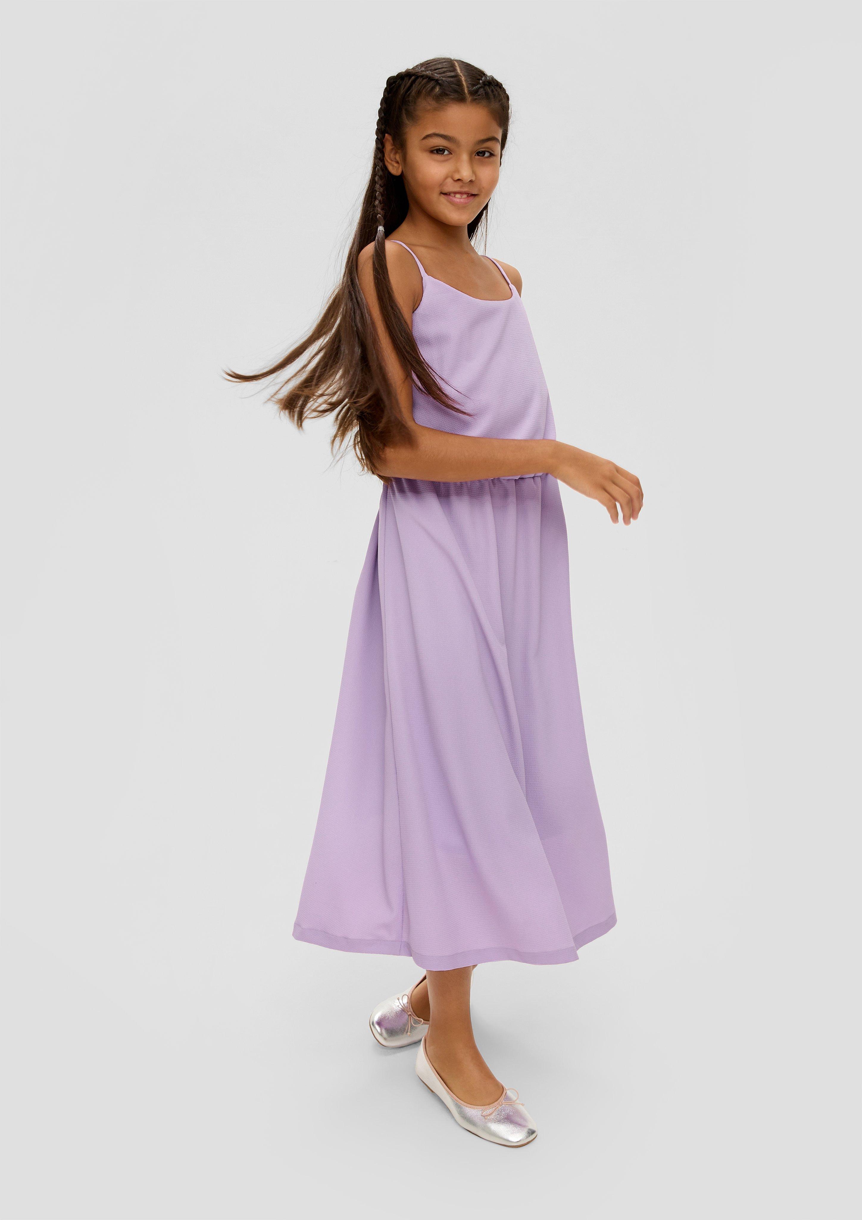 Spaghetti-Kleid mit Crêpestruktur  2148972-4704
