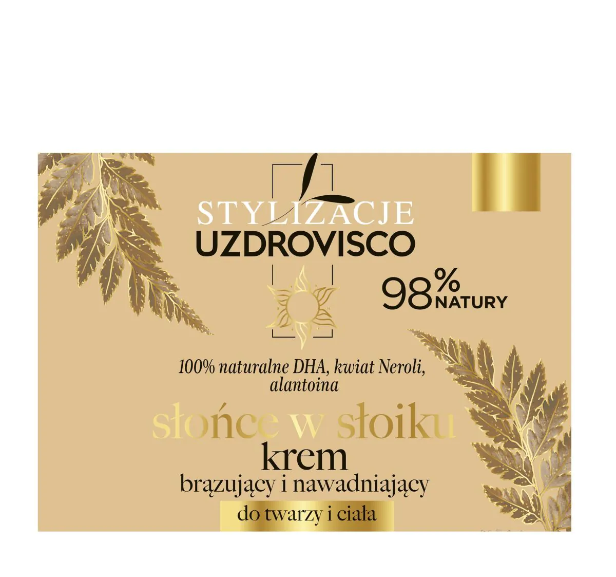 Uzdrovisco Słońce wu Bronzing og fugtighedscreme til ansigt og krop 1