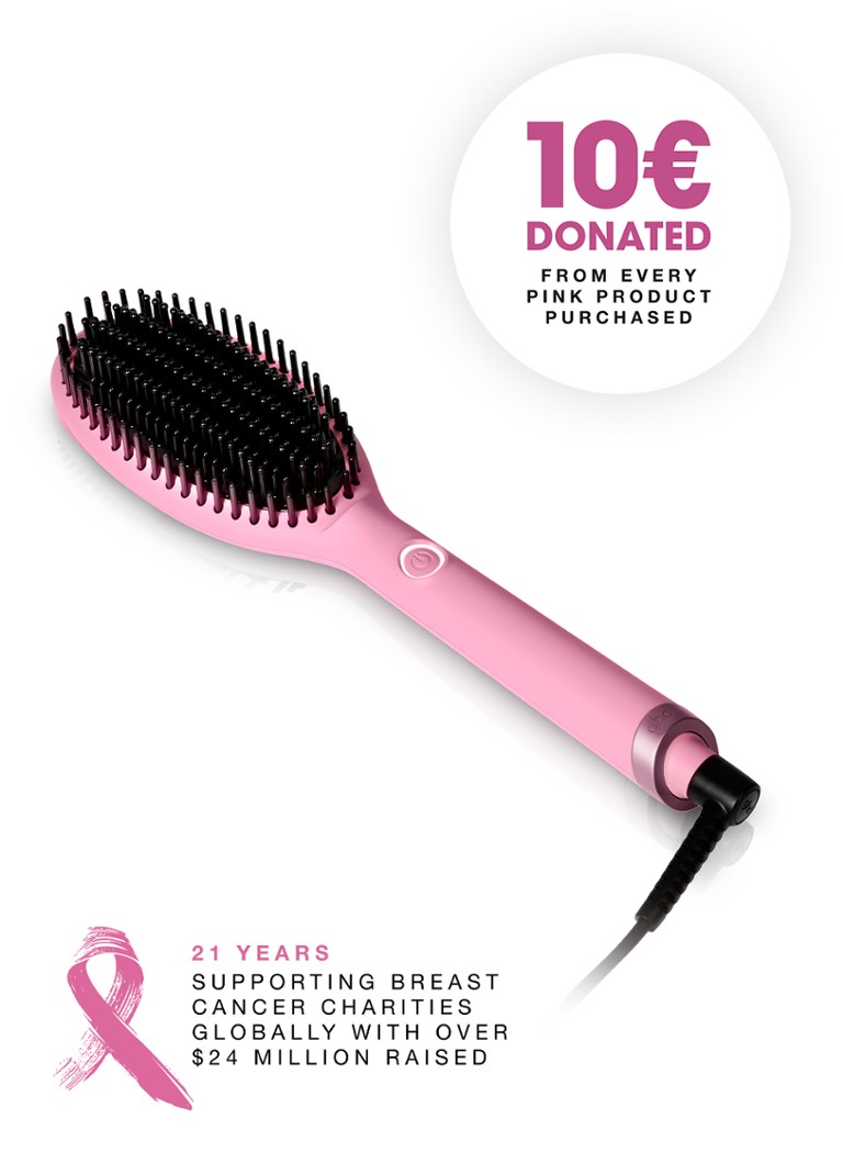 Spazzola elettrica ghd Glide Hot Brush Pink Collection - Edizione limitata