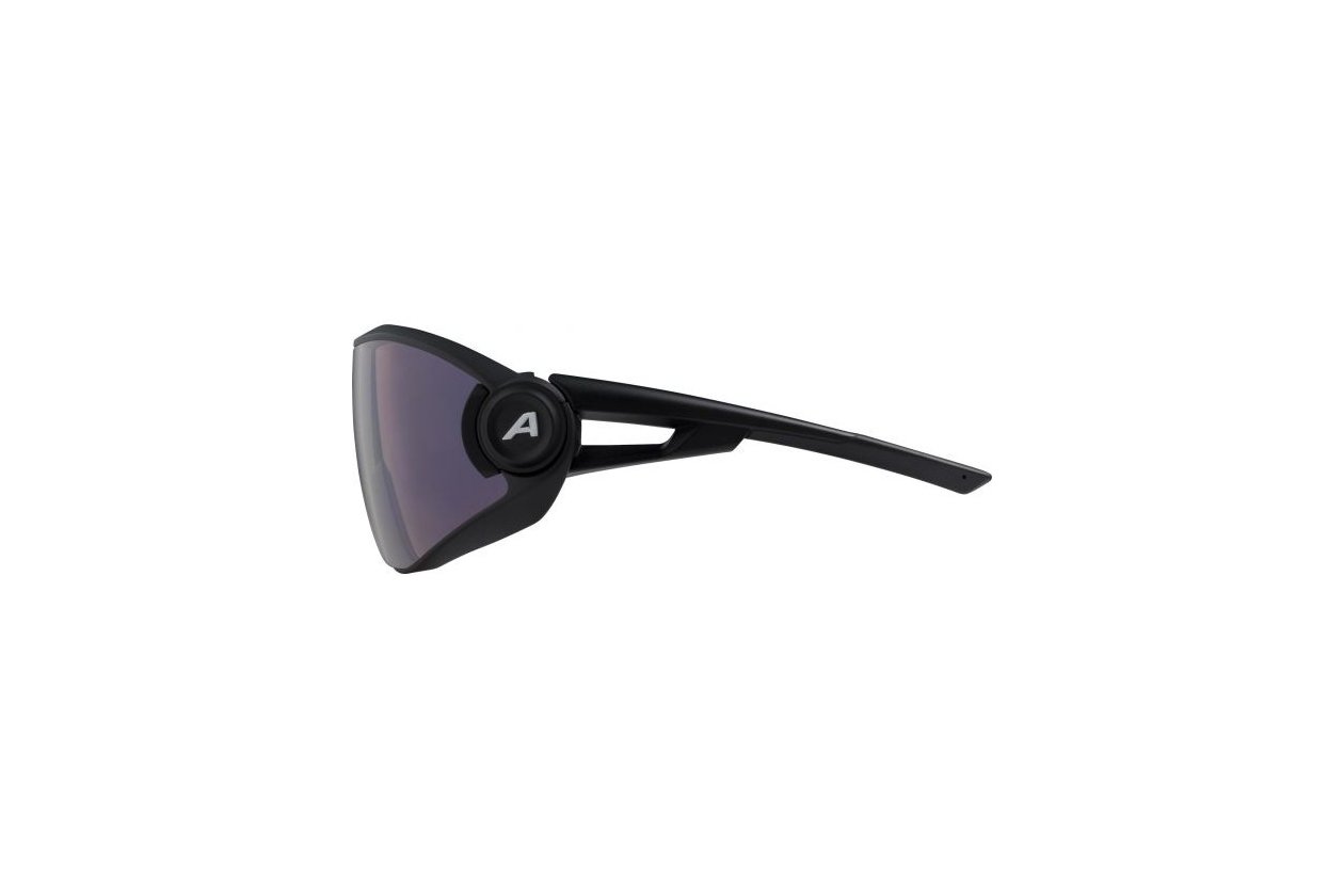 Alpina 5W1NG Q black matt / blue mirror lens