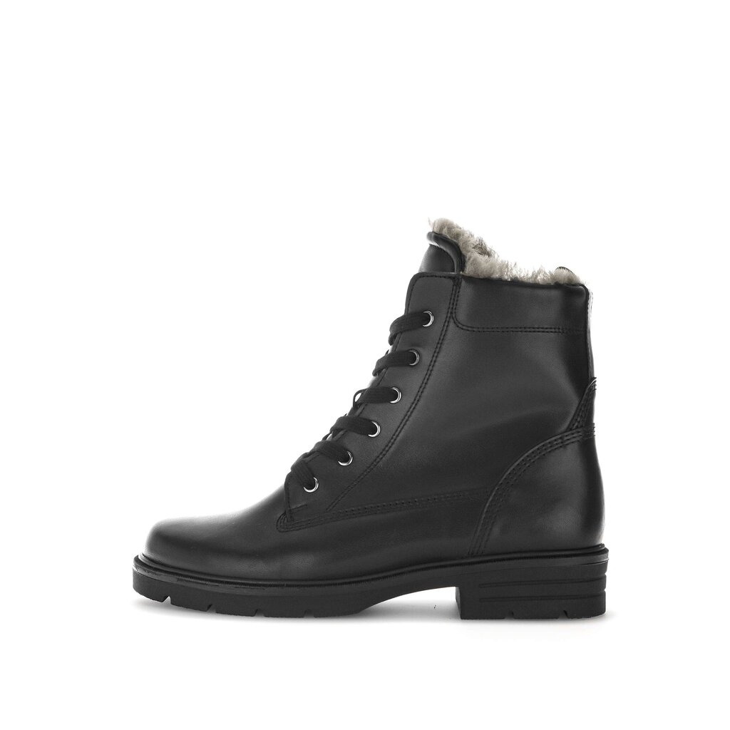 Gabor fashion Schnürstiefelette schwarz