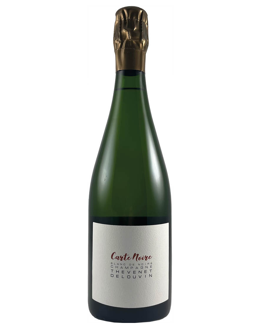Champagne AOC Extra Brut Blanc de Noirs Carte Noire Thevenet Delouvin 0,75 ℓ