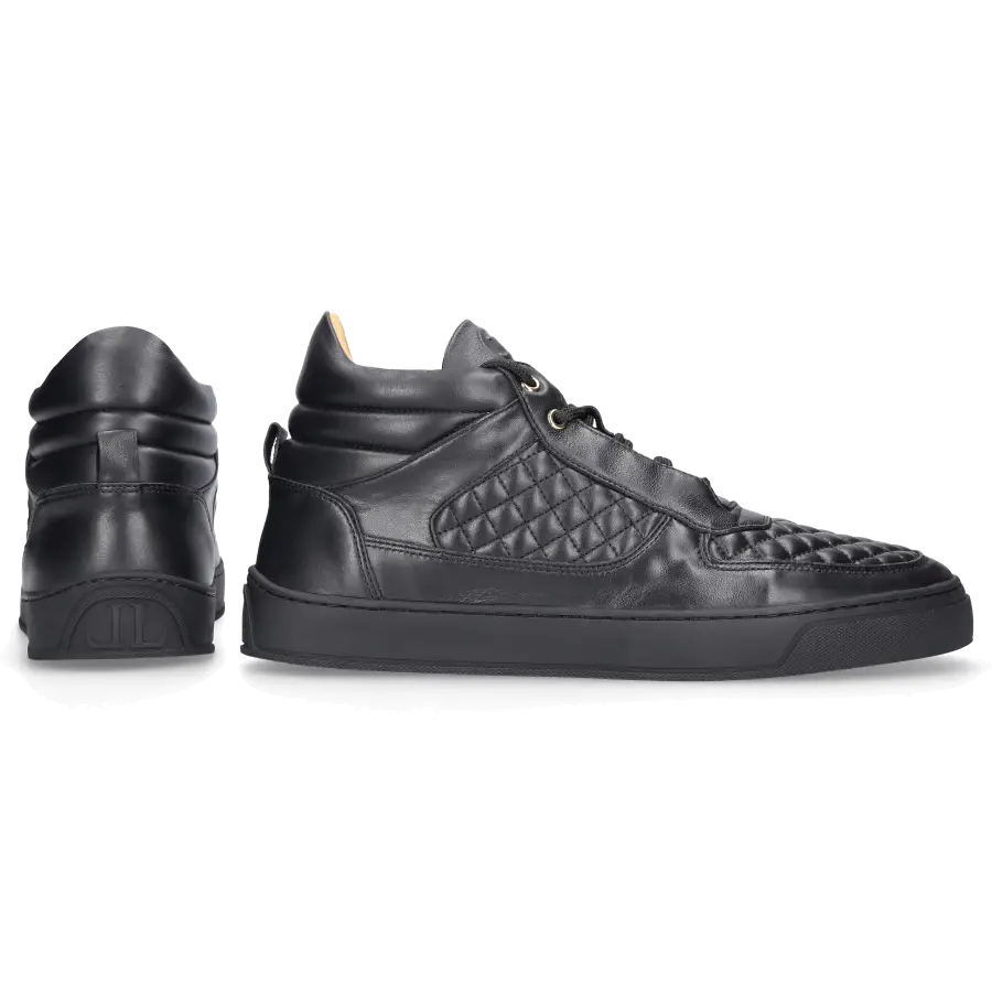 Leandro Lopes - Sneaker high FAISCA Kalbsleder - schwarz