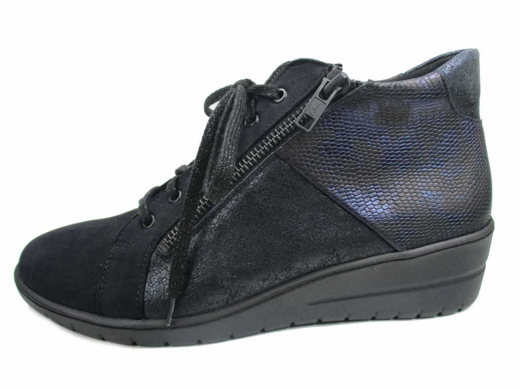 SOLIDUS Stiefeletten blau Helia
