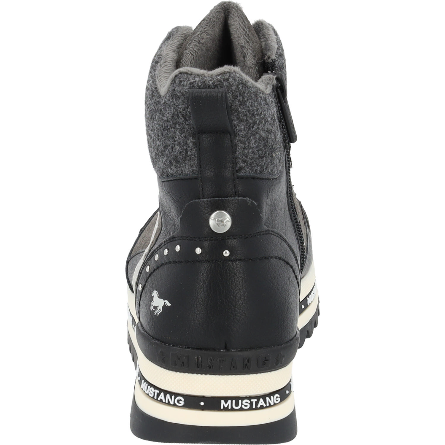 Mustang 1364505, Stiefeletten, Damen, Schwarz