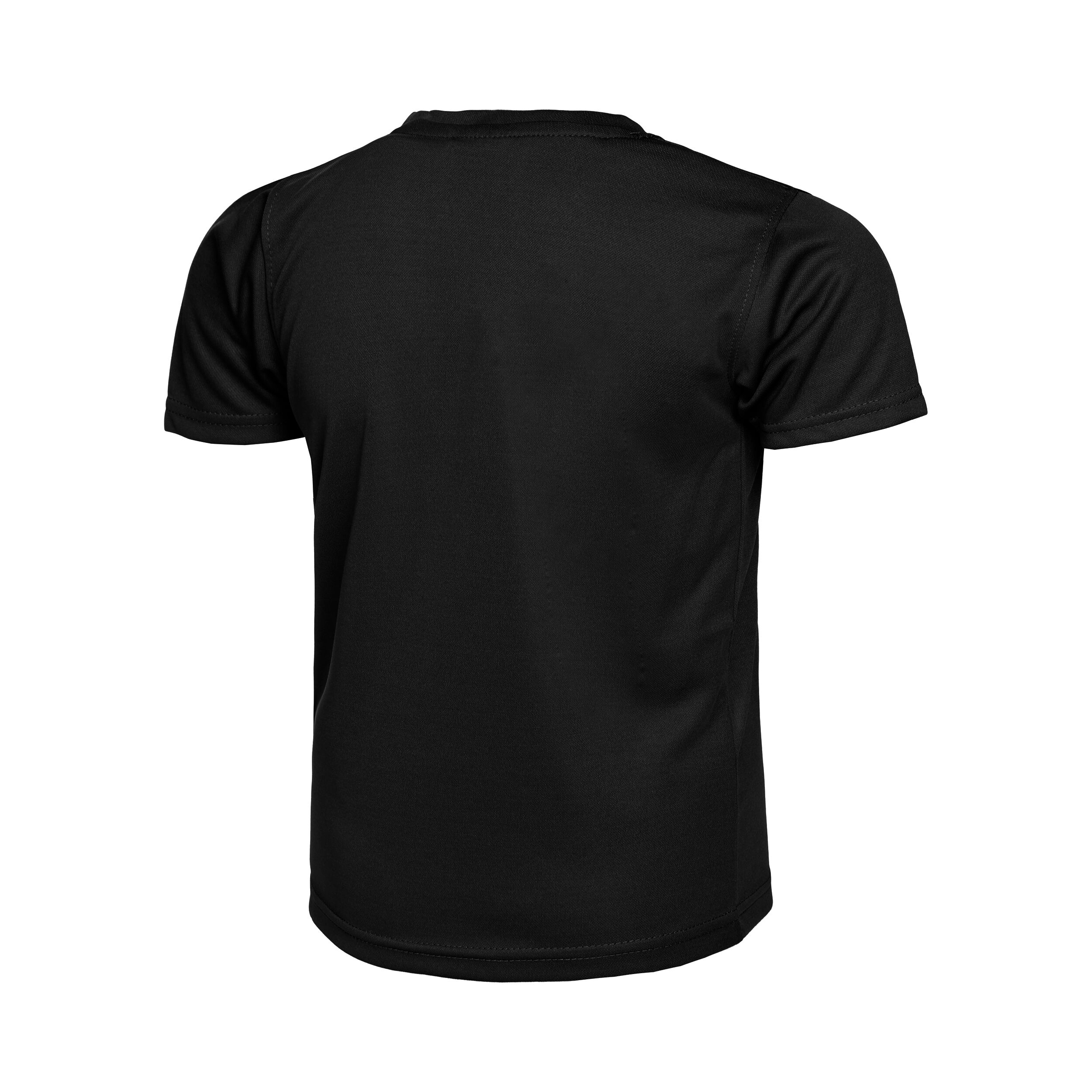 Basic Function T-Shirt Kinder - Schwarz, Weiß