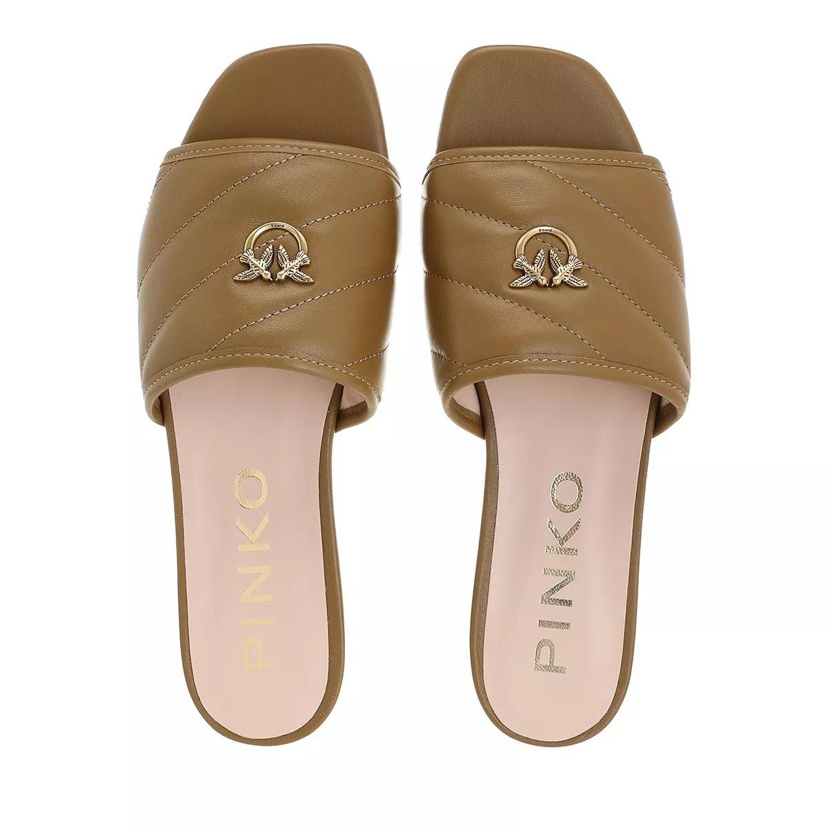 PINKO Pantoletten gelb Slide
