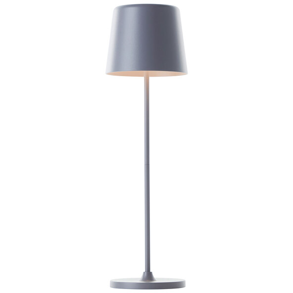 LED-Akku-Tischleuchte Kaami, grau-matt