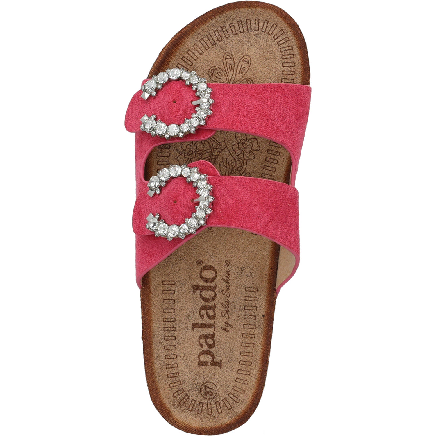 Palado Utri by Sila Sahin, Plateau-Pantoletten, Damen, Fuchsia