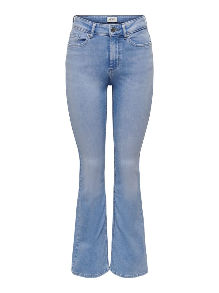 ONLY Jeans ONLBLUSH MID FLARED TAI198 flared in Blau günstig kaufen