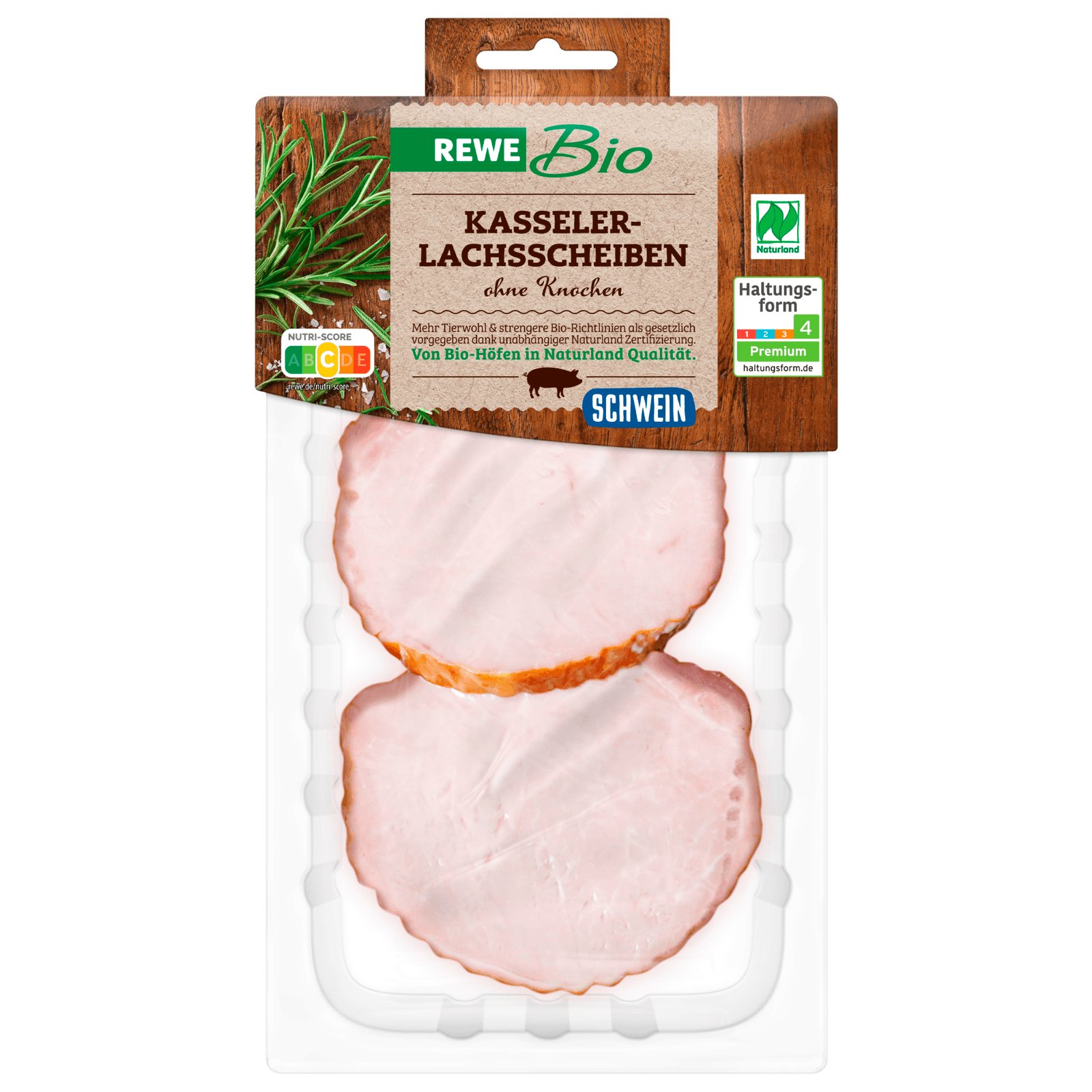 REWE Bio Kasseler aus dem Schweinerücken 200g