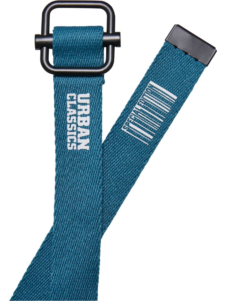 Urban Classics Urban Classics Gürtel in black/green günstig kaufen onesize