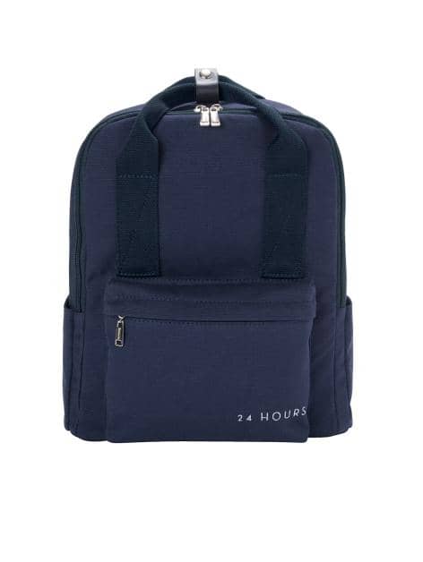 Rucksack mit aufgesetztem Reißverschlussfach