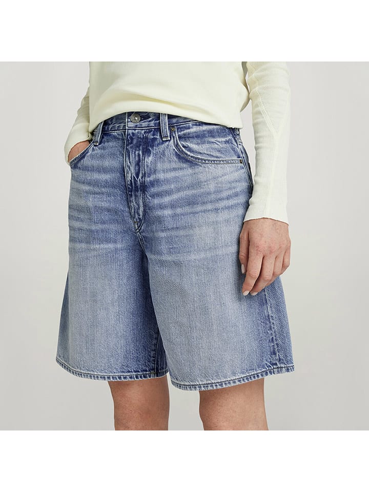 G-Star Jeans-Shorts in Hellblau günstig kaufen