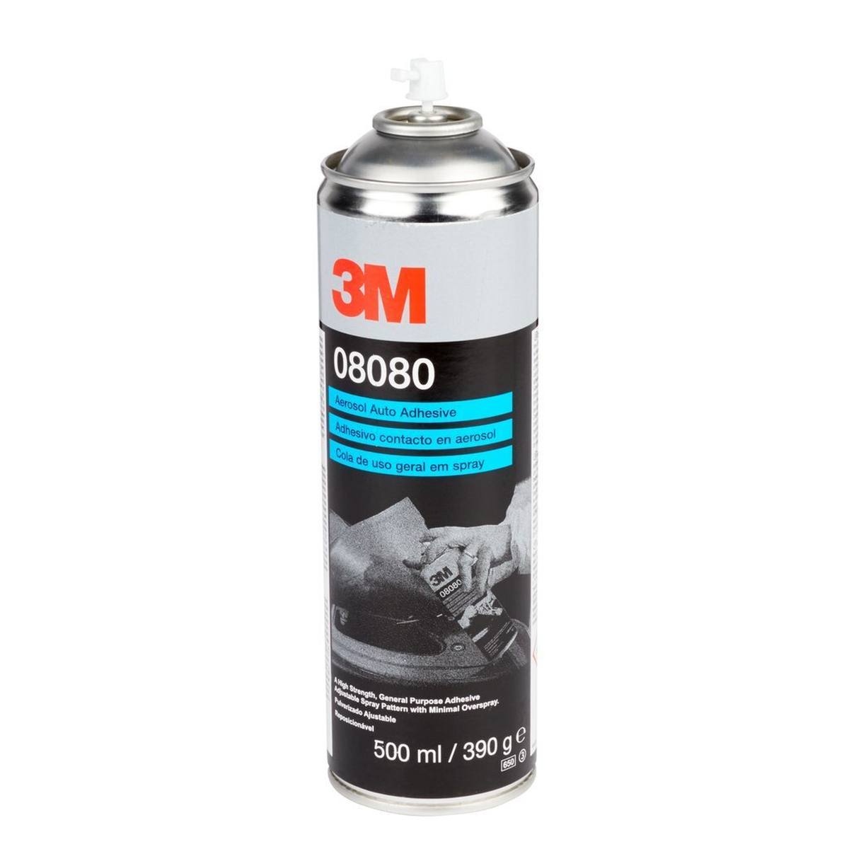 3M 08080 Adhesive Spray Transparent 500 ml