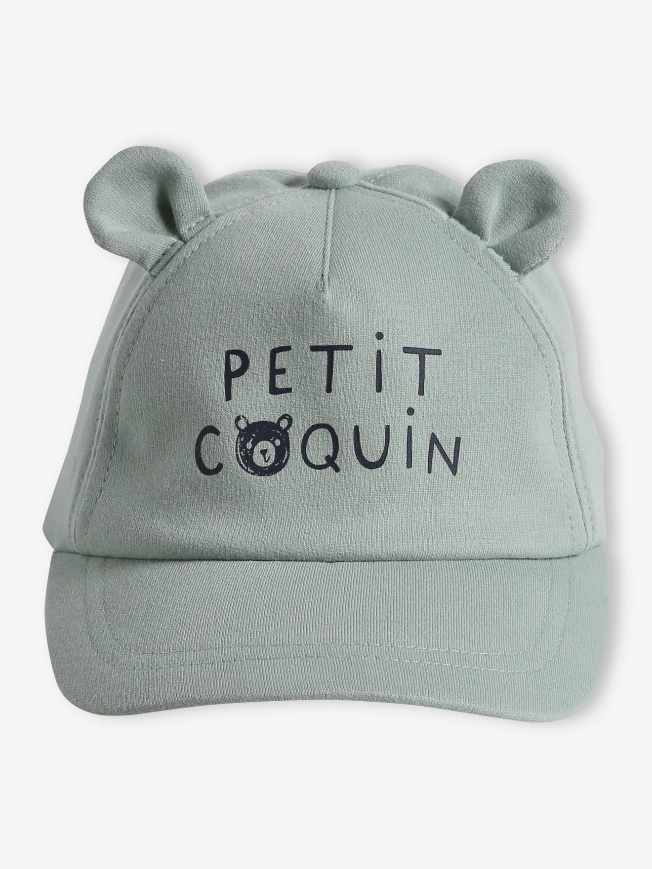 Vertbaudet Jungen Cap, Teddy - marine
