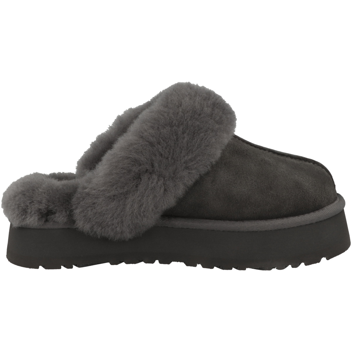 UGG Disquette Hausschuhe dunkelgrau