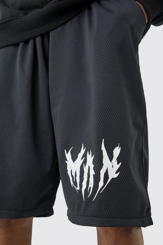Tall Man Basketball-Shorts aus Mesh