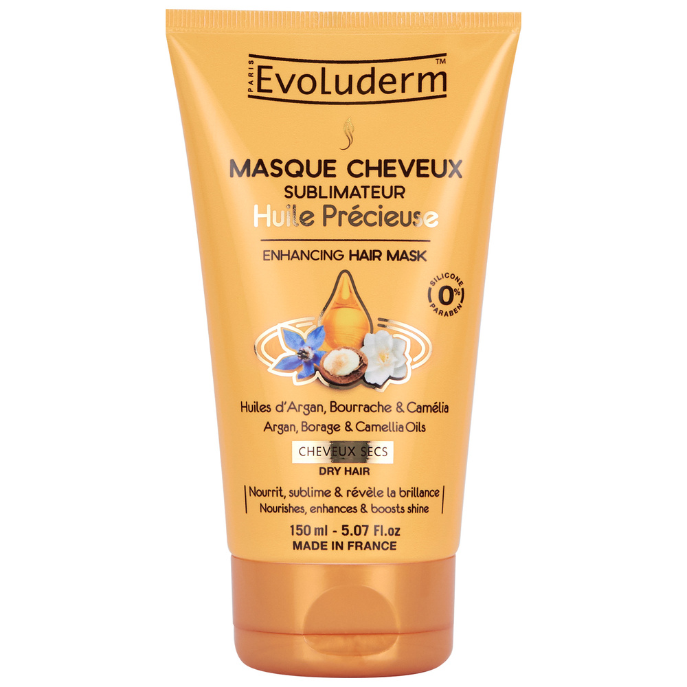 evoluderm Huile Précieuse Masque cheveux Sublimateur - 150 ml