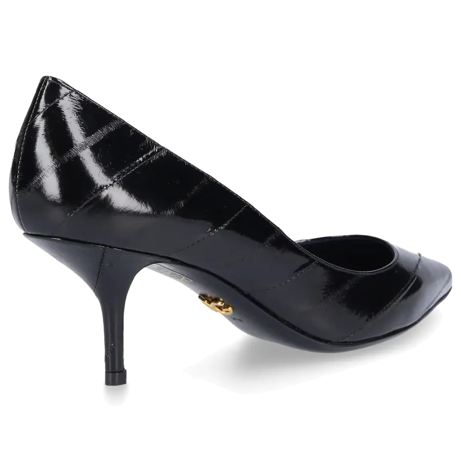 Dolce & Gabbana - Pumps DG Aal Logo schwarz - schwarz