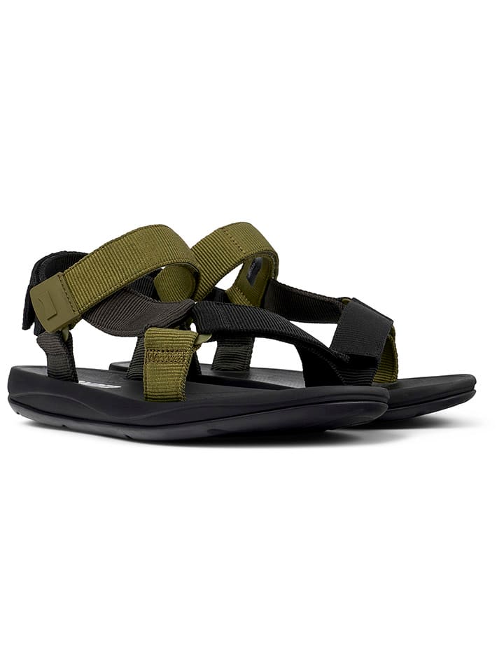 Camper Sandalen in Khaki/ Schwarz günstig kaufen