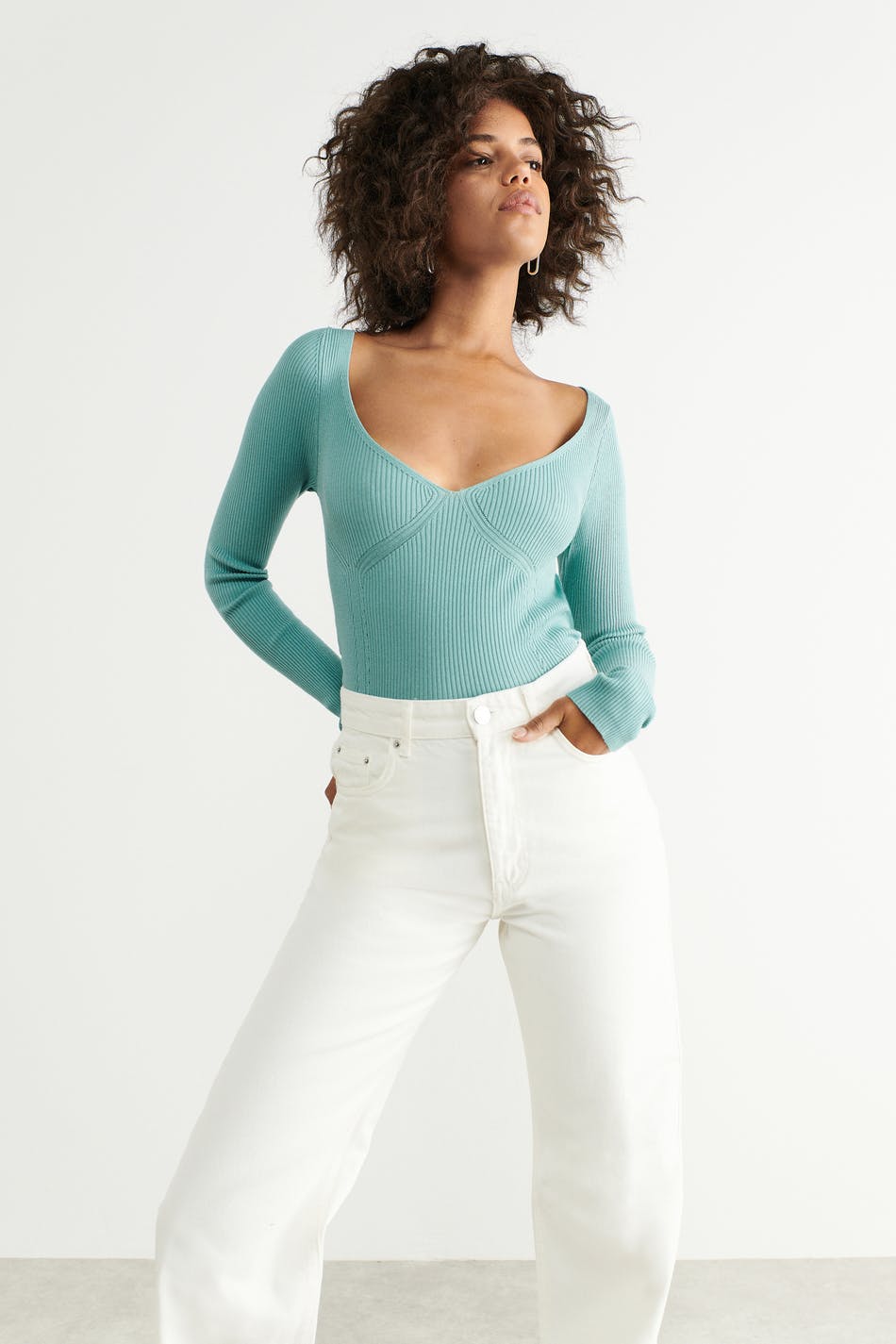 Haley knitted top