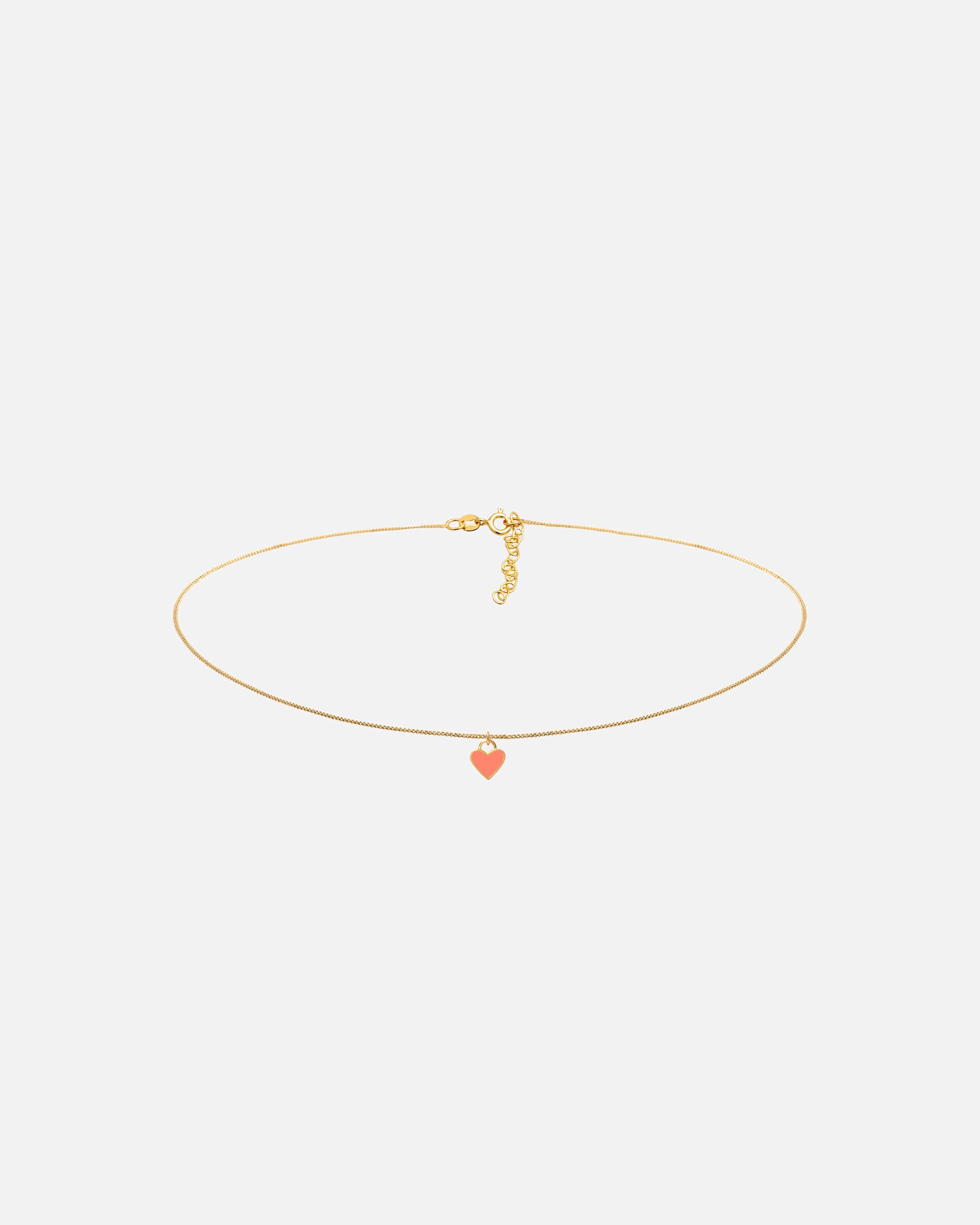 Obesek iz emajlanega srca Elli Choker