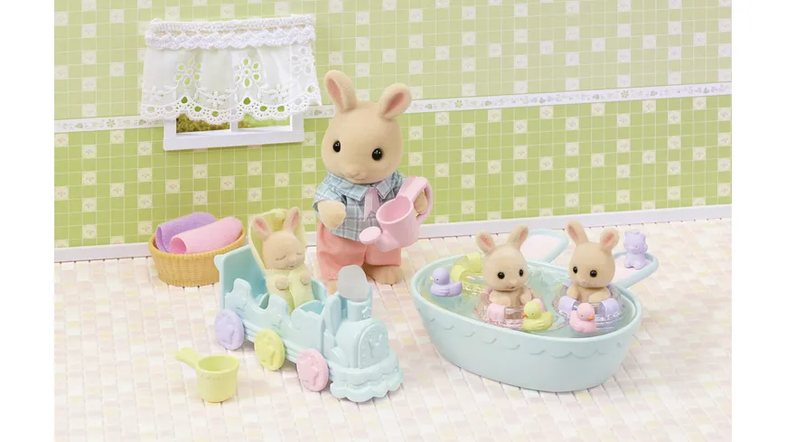 Sylvanian Families - Milchhasen Bade Spielset
