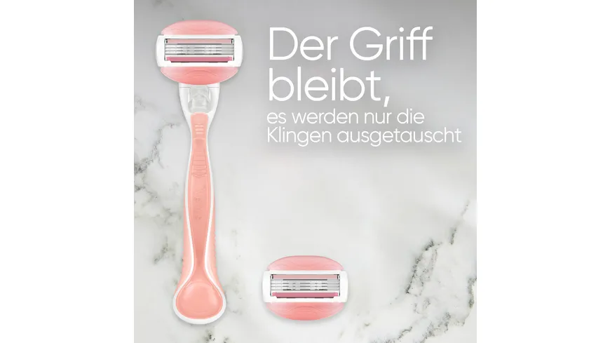 Gillette Venus Klingen + Rasierer Comfortglide Spa Breeze