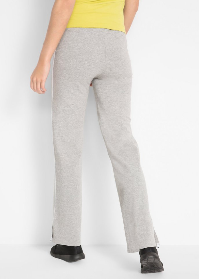 Shirthose aus Stretchmaterial im Doppelpack, gerade geschnitten