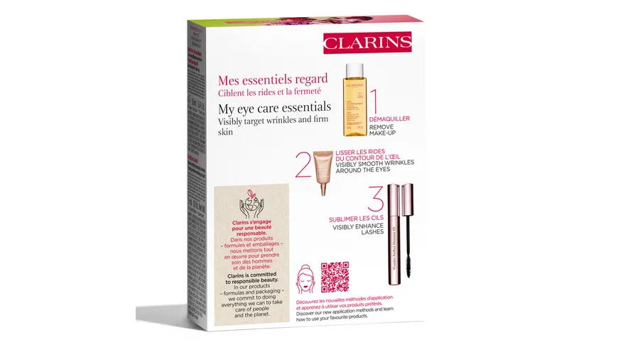 CLARINS Wonder Perfect Mascara 4D Geschenkpackung schwarz