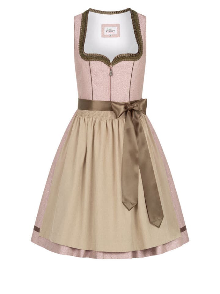 Nübler Mini Dirndl Emira in Rose günstig kaufen