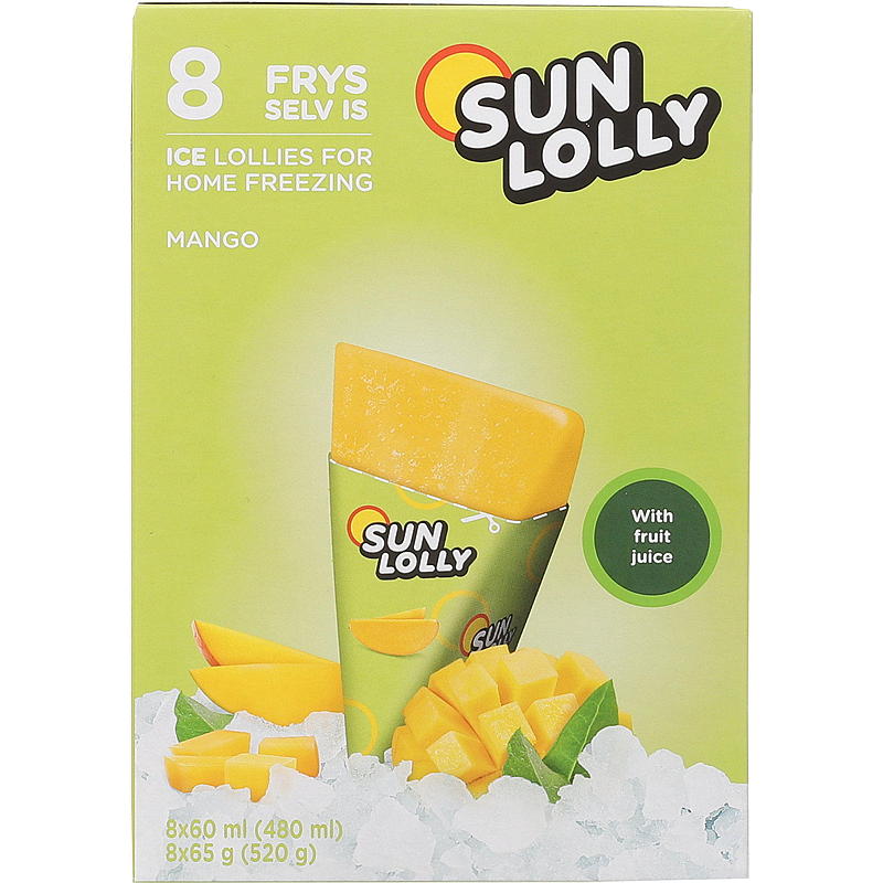 Sun Lolly Sun Lolly 8-pk Mango