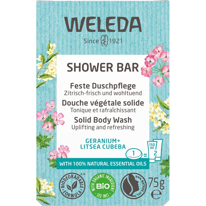 Feste Duschpflege Geranium + Litsea Cubeba