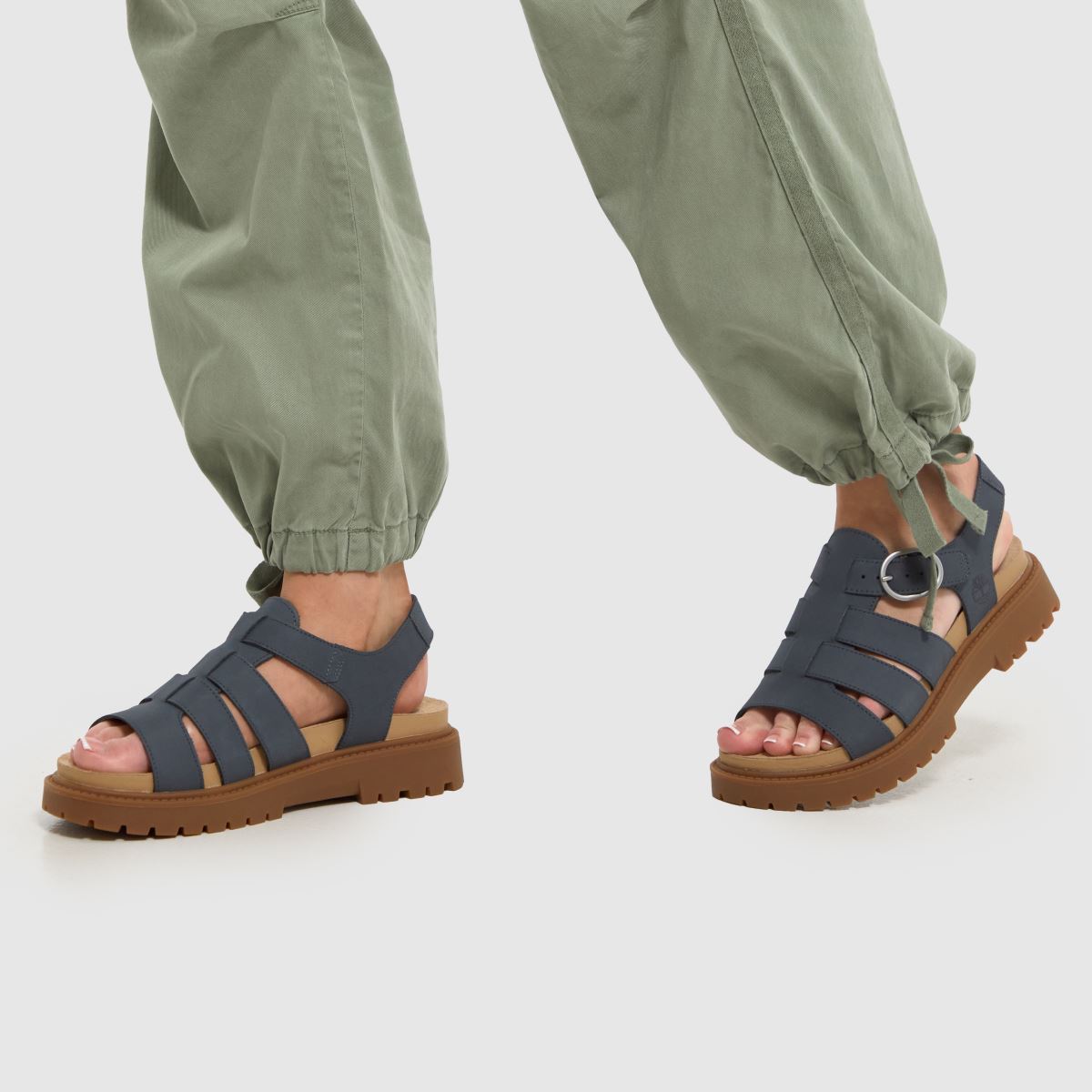 Timberland – Clairemont Way – Marinblå fiskarsandaler