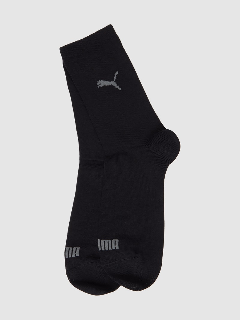 Socken im 2er-Pack in schwarz