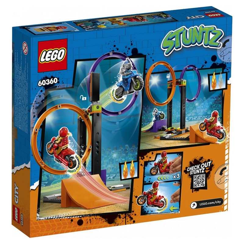 60360 Le défi de cascade : les cercles rotatifs LEGO City