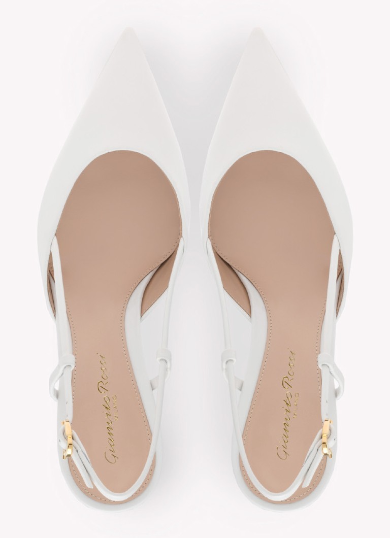 Gianvito Rossi Ascent 55 teļādas slingback apavi