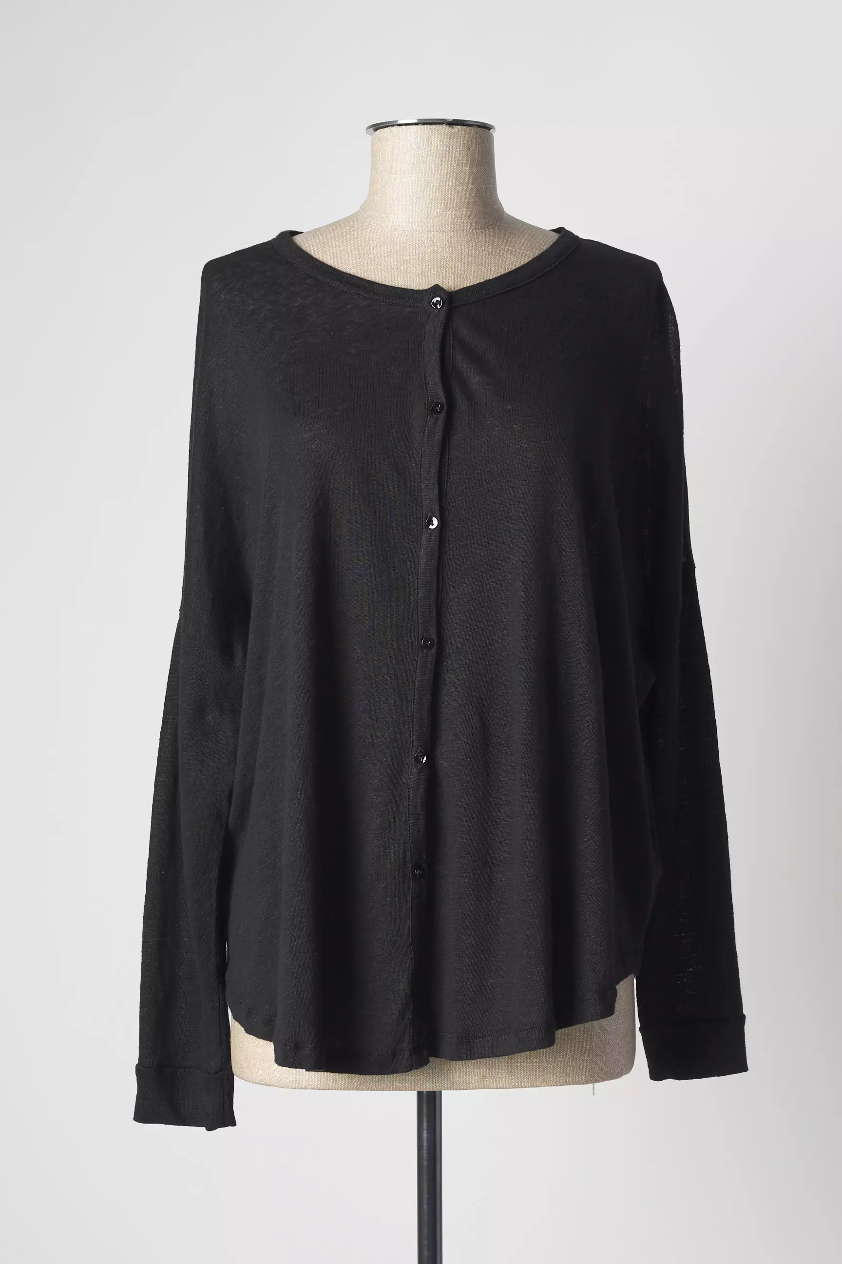Mayjune Cardigans Femme couleur noir