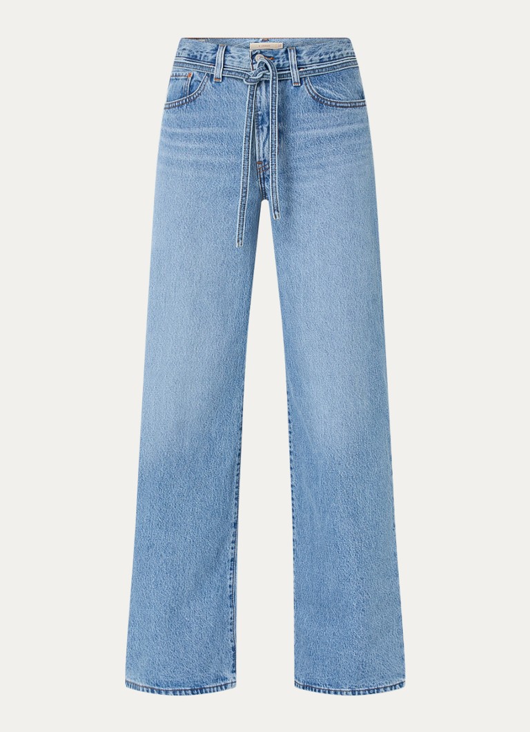 Levi's High waist loose fit jeans with medium wash