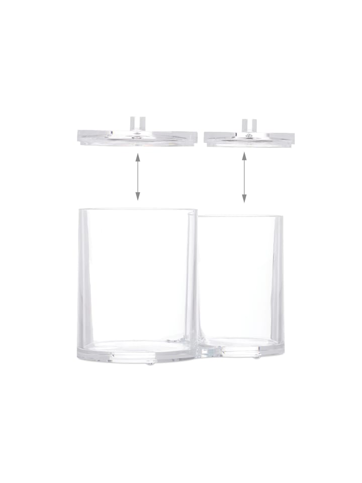 relaxdays Acryl Organizer in Transparent günstig kaufen onesize