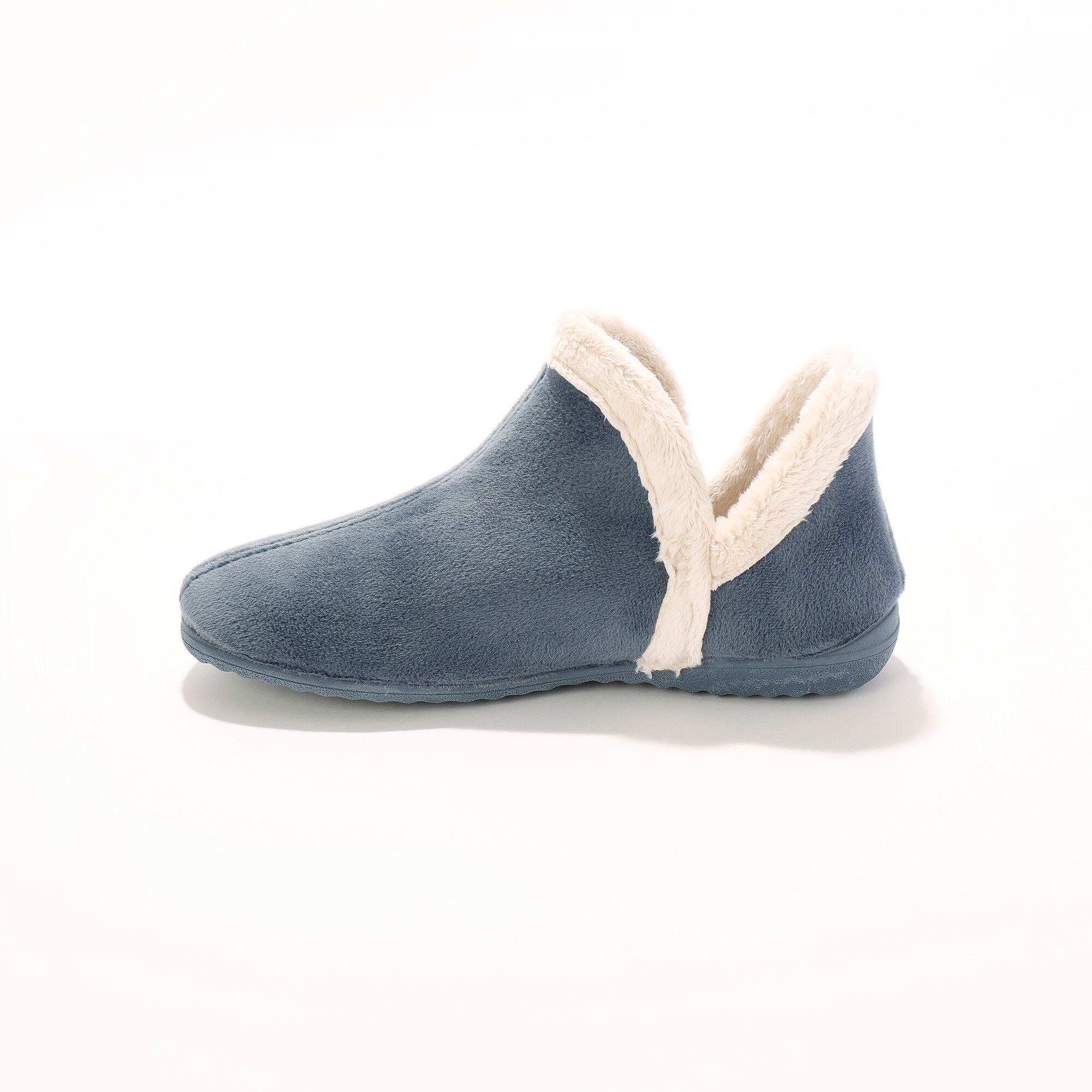 Chaussons bottillons en velours