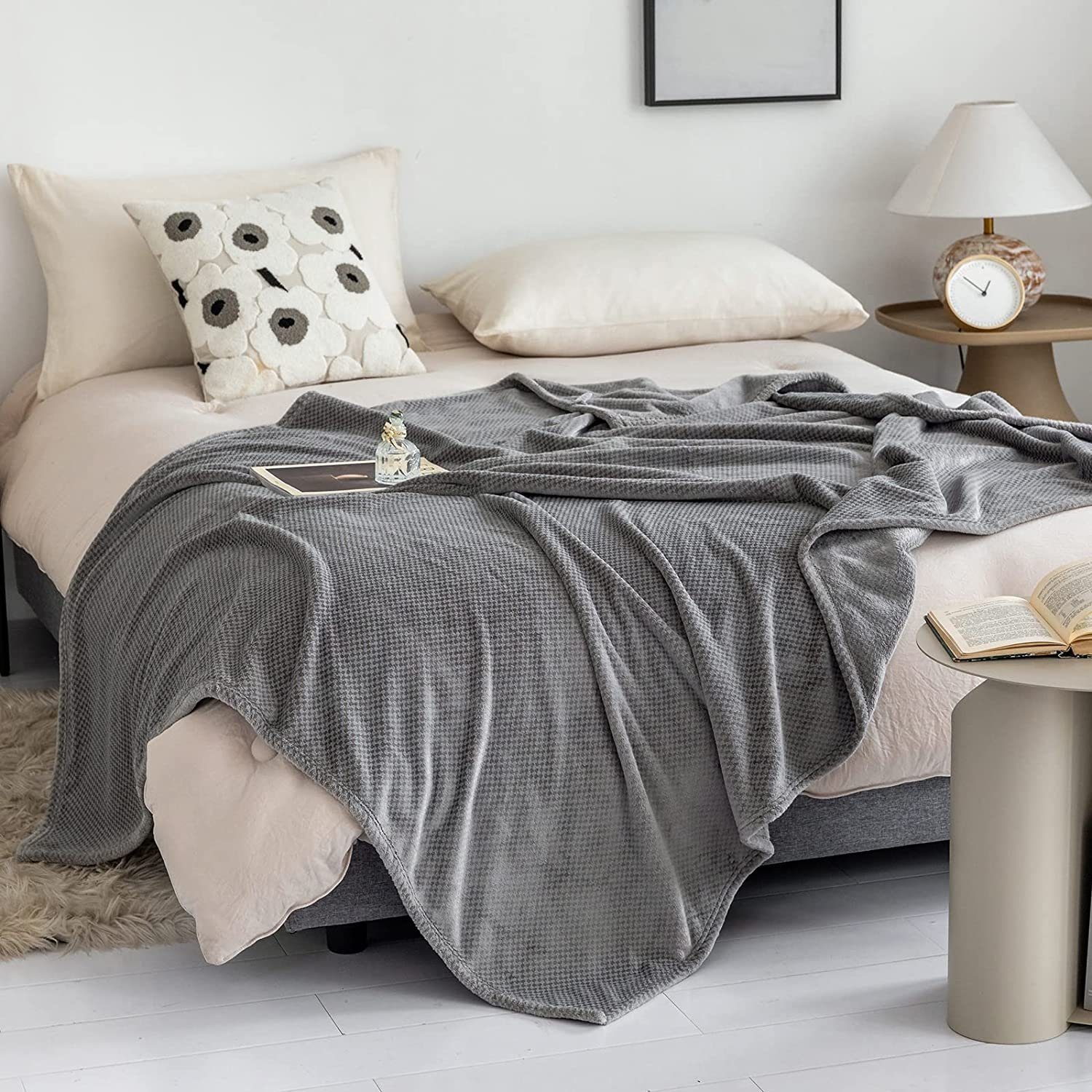 Überwurf Wohndecke,Weiche Wohn- und Kuscheldecke,Kunstfaserdecken, Mutoy, Flanelldecke als Sofaüberwurf, Tagesdecke oder Wohnzimmerdecke
